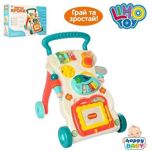 

Каталка ходунки Limo Toy Первые шаги разноцветные HE0819