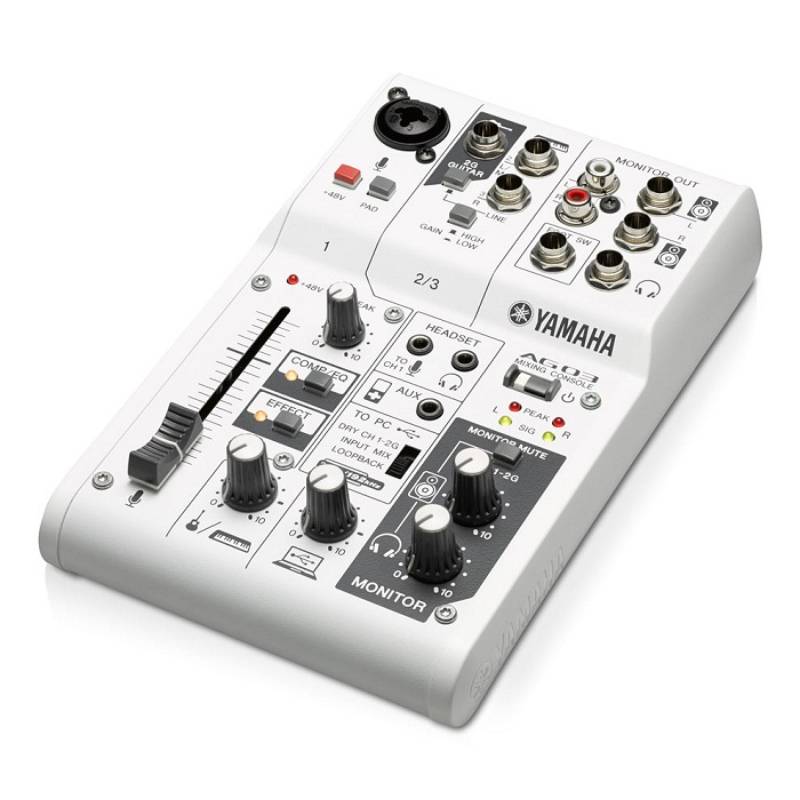 

Пассивный микшерный пульт YAMAHA AG03 80204