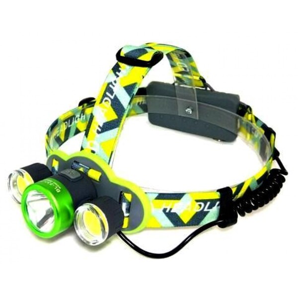 

Фонарь налобный Police WD125, ЗУ micro USB