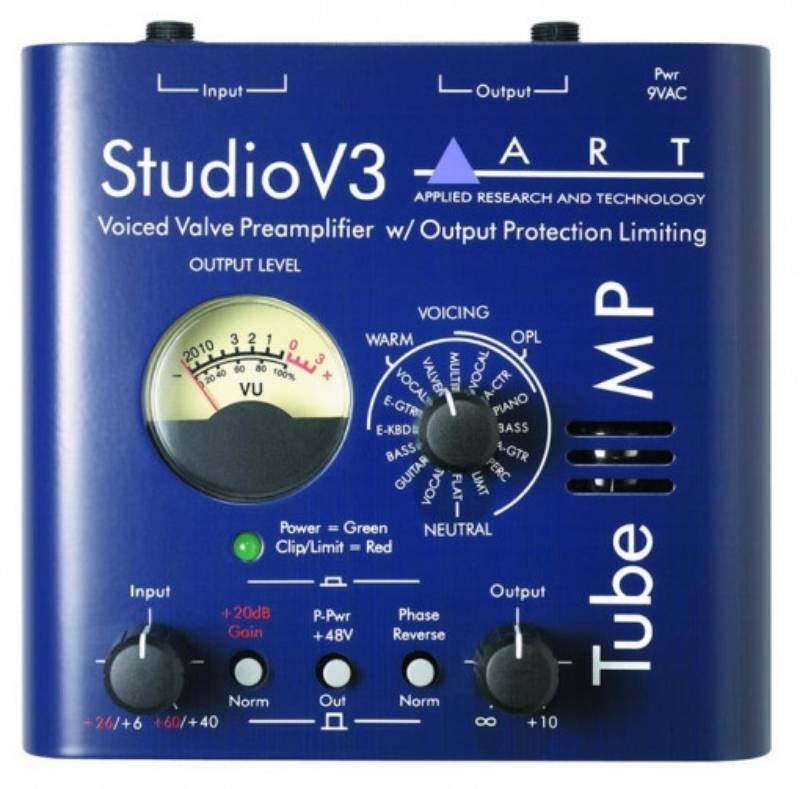 

Микрофонный предусилитель ART Tube MP Studio V3 48858
