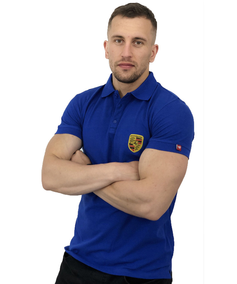 

Футболка поло Порше Sport Line 5994 XXL цвет синий