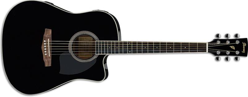 

Электроакустическая гитара IBANEZ PF15ECE BK 52611
