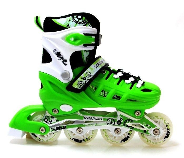 

Ролики Scale Sports Green LF 905 зеленые размер 29-33