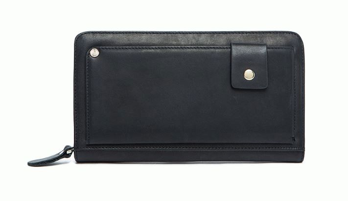 

Мужской кожаный клатч Buffalo Bags 21,5х12,5х2,5 см Черный 000153301