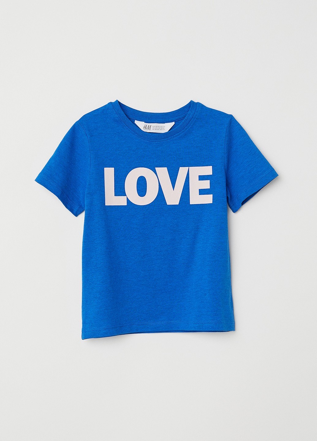 

Футболка H&M KEL4620379 2-6 мес. (62-68 см.) синий