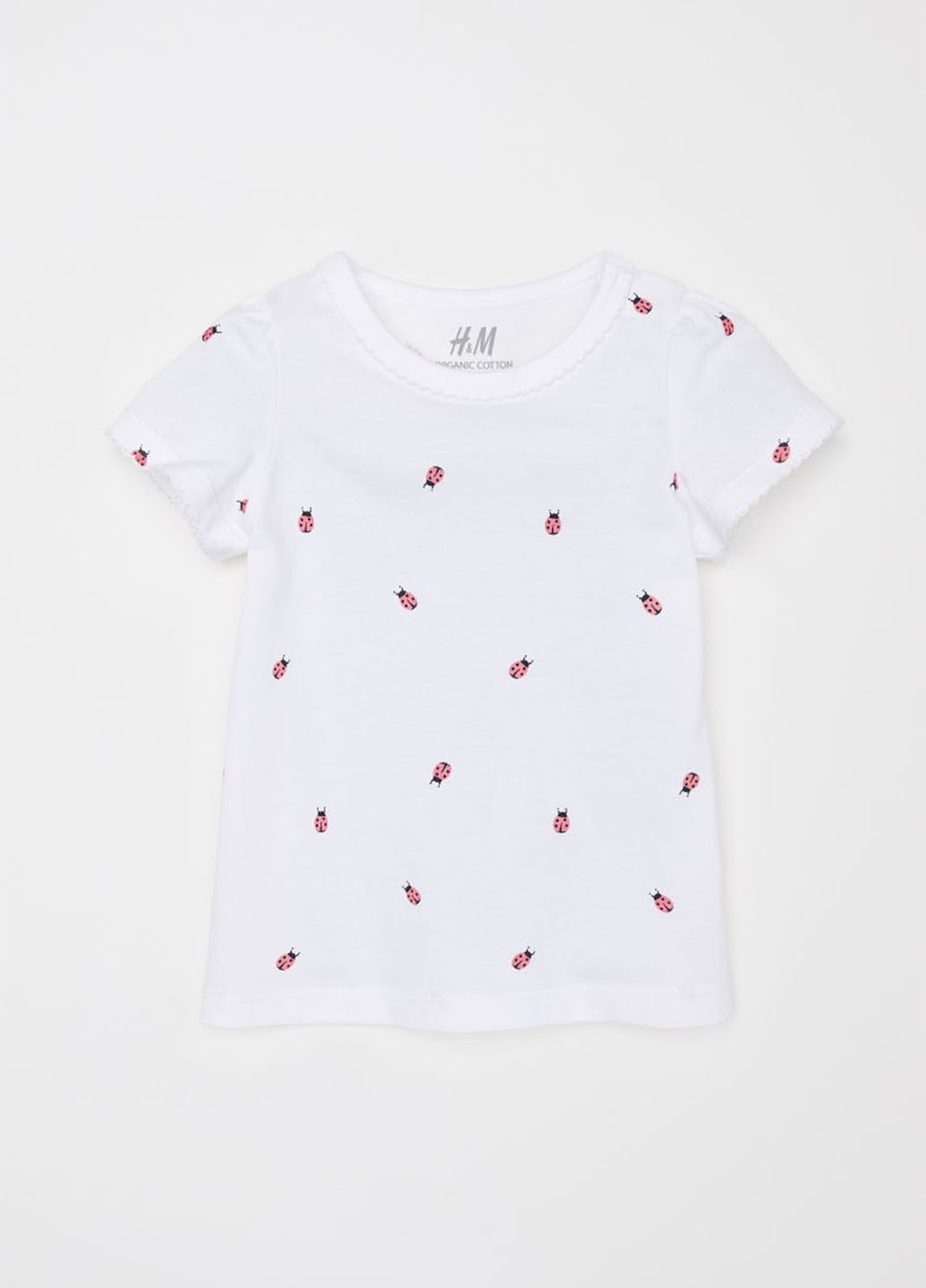 

Футболка H&M KEL44111677 0-1 мес. (50 см.) белый