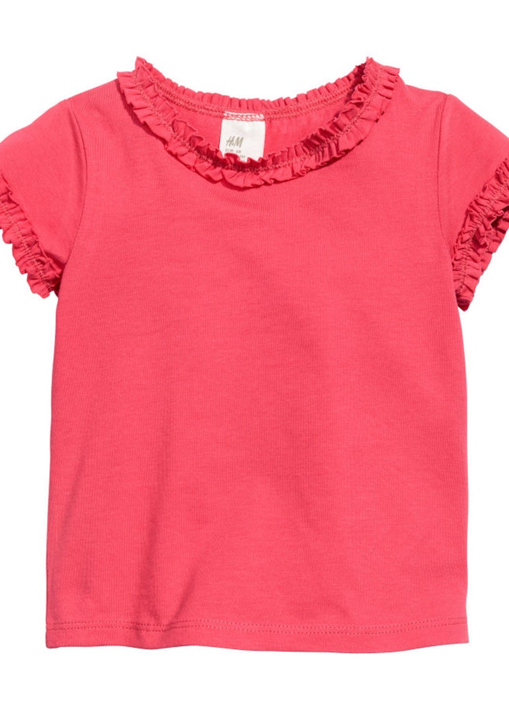 

Футболка H&M KEL44110949 4-6мес. (68см.) розовый