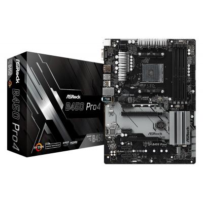 

Материнская плата ASRock B450 PRO4