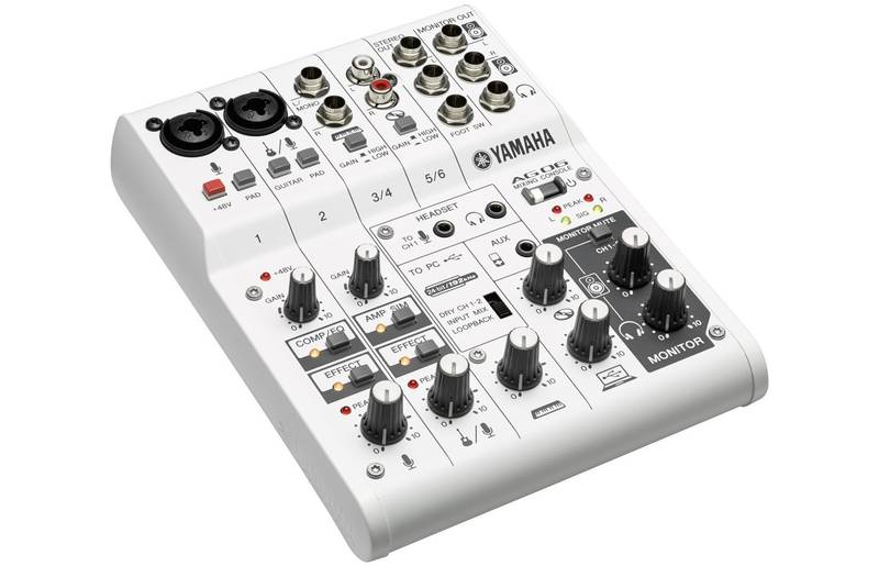 

Пассивный микшерный пульт YAMAHA AG06 84575