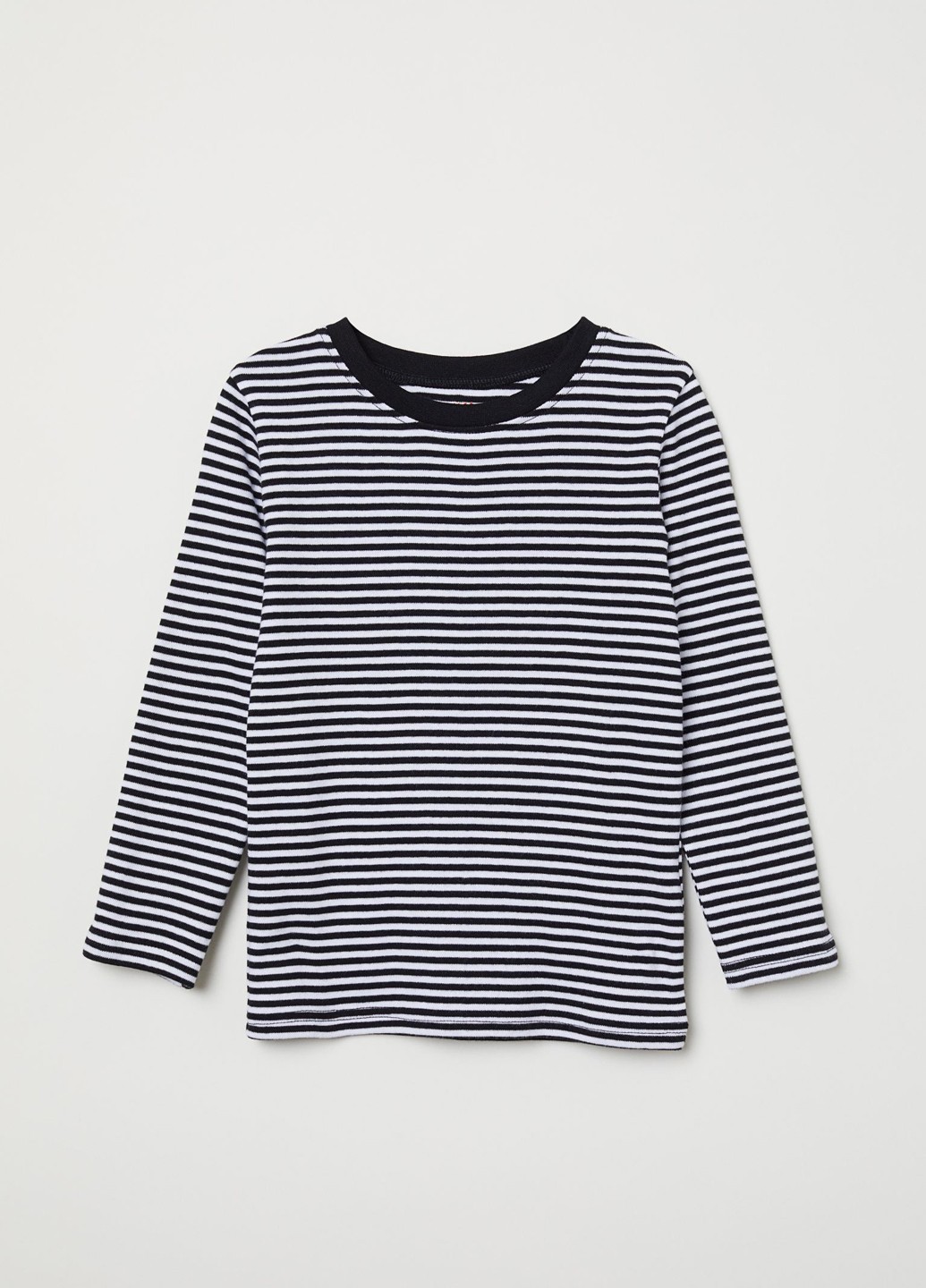 

Лонгслив H&M HOM92128 1,5-2 года (92 см.) черный с белым