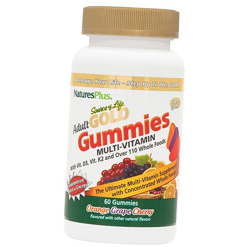 

Мультивитамины, Adults Gold, Nature's Plus 60таб Фруктовый (36375096)