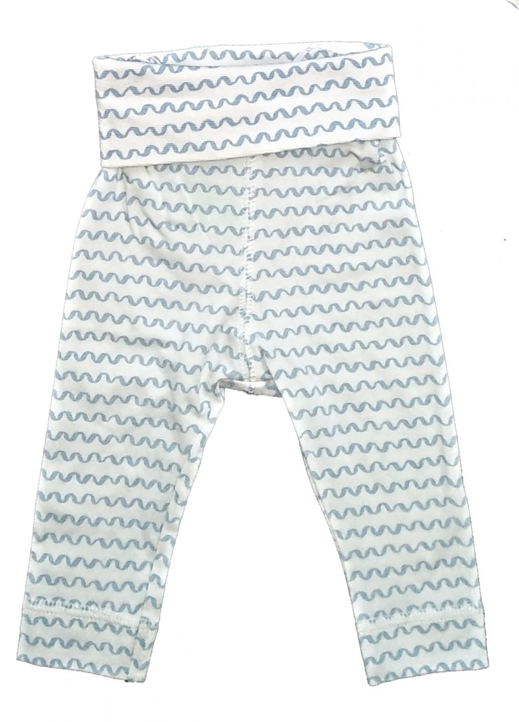 

Штаны H&M HOM92416 1-2 мес. (56 см.) белый с голубым