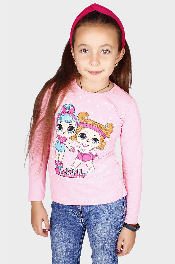 

Батник KIDS 456 98 см Розовый