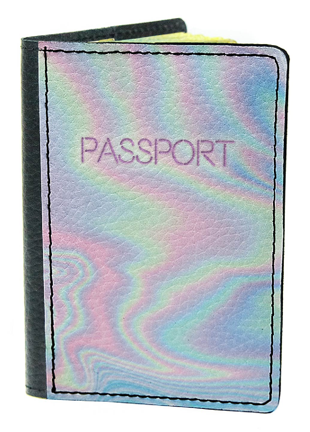 

Обложка для паспорта DM 03 Голография голубая (176440)