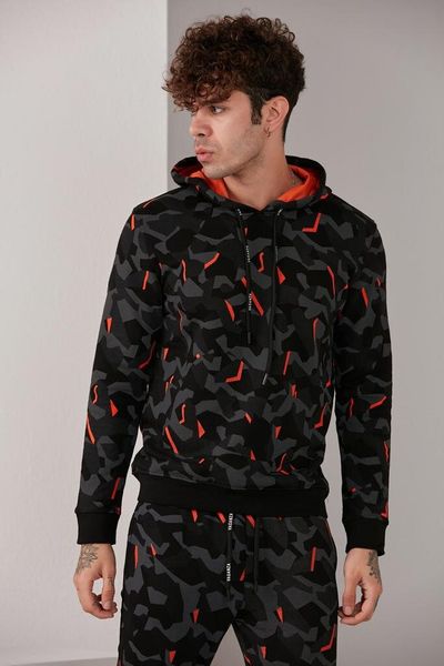 

Худі VAGANZA 1103 XXL Чорний камуфляж