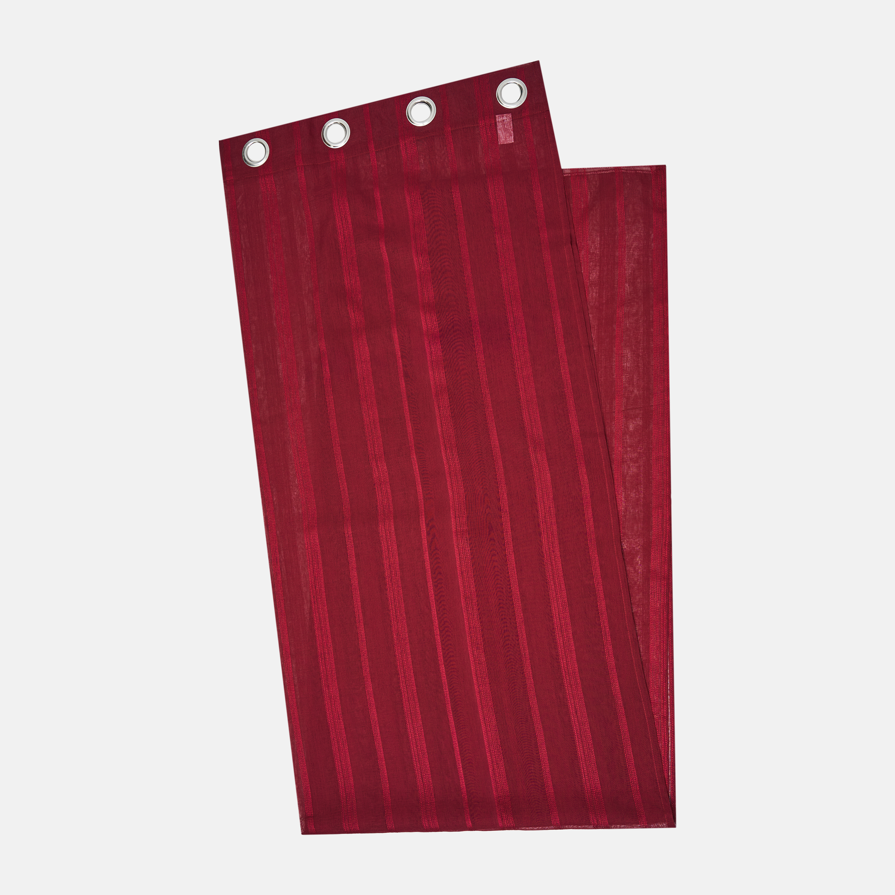 

Штора на люверсах Eden Nova Rojo 140x265