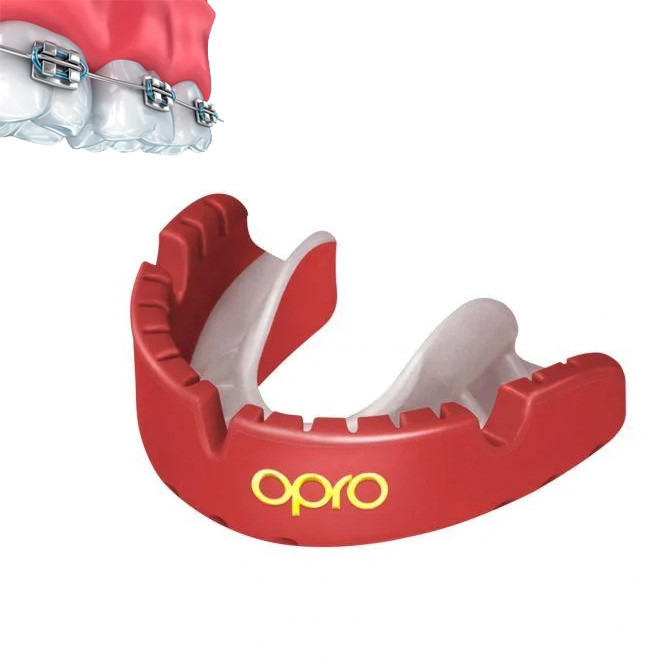 

Капа Gold Braces Opro Adult Красный 000156690