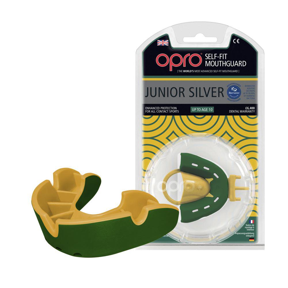 

Капа Junior Silver Opro Junior Зелено-золотой 000156680