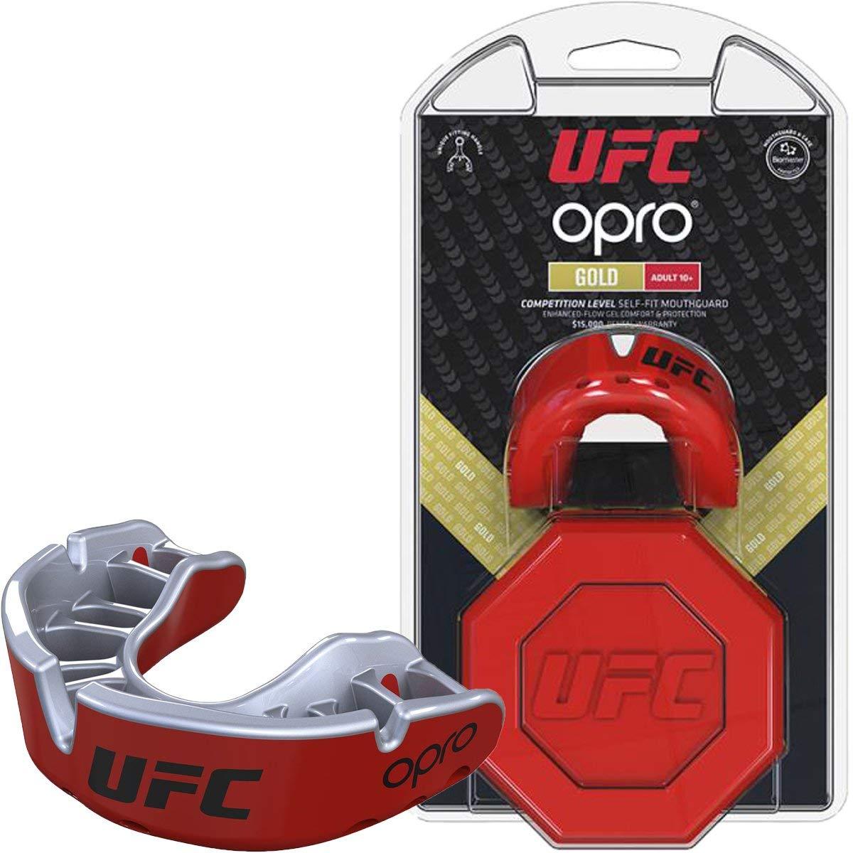 

Капа Gold UFC Hologram Opro Adult Серебряный 000156689