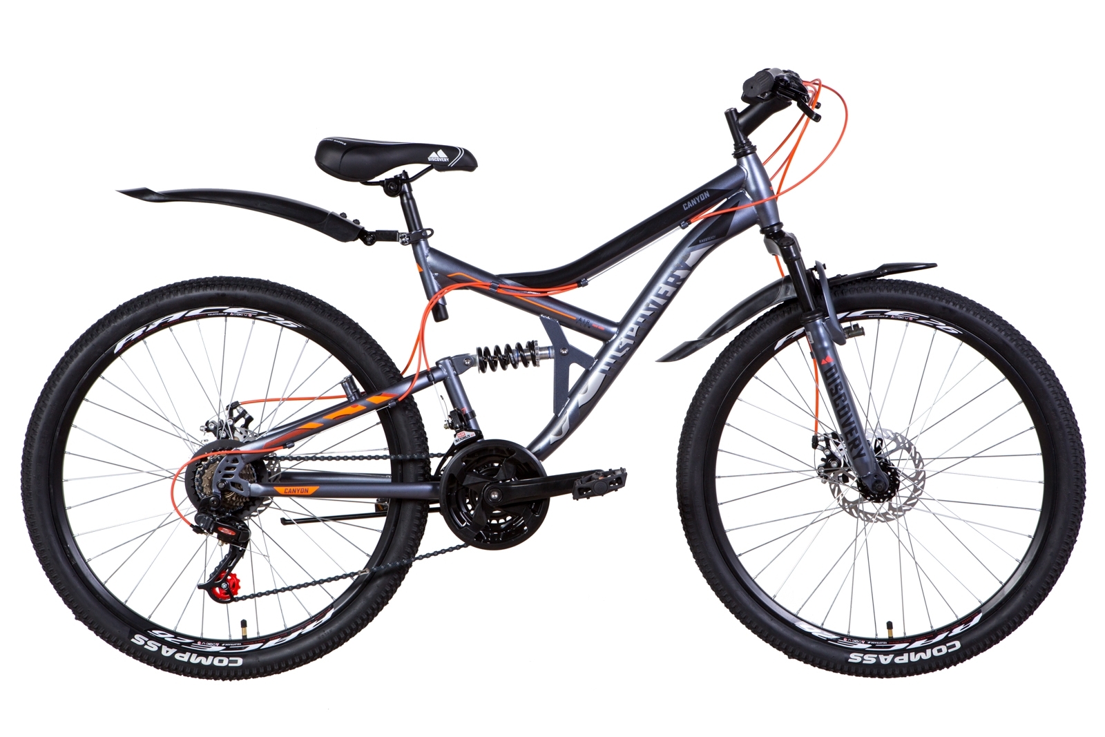 

Велосипед 26" Discovery CANYON DD 2021 (графитово-черный с оранжевым (м)) Discovery OPS-DIS-26-353