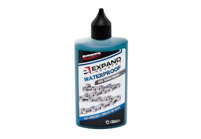 

Смазка для велосипедной цепи стальной EXPAND Chain Waterproof oil для влажной погоды 100ml CLU-015