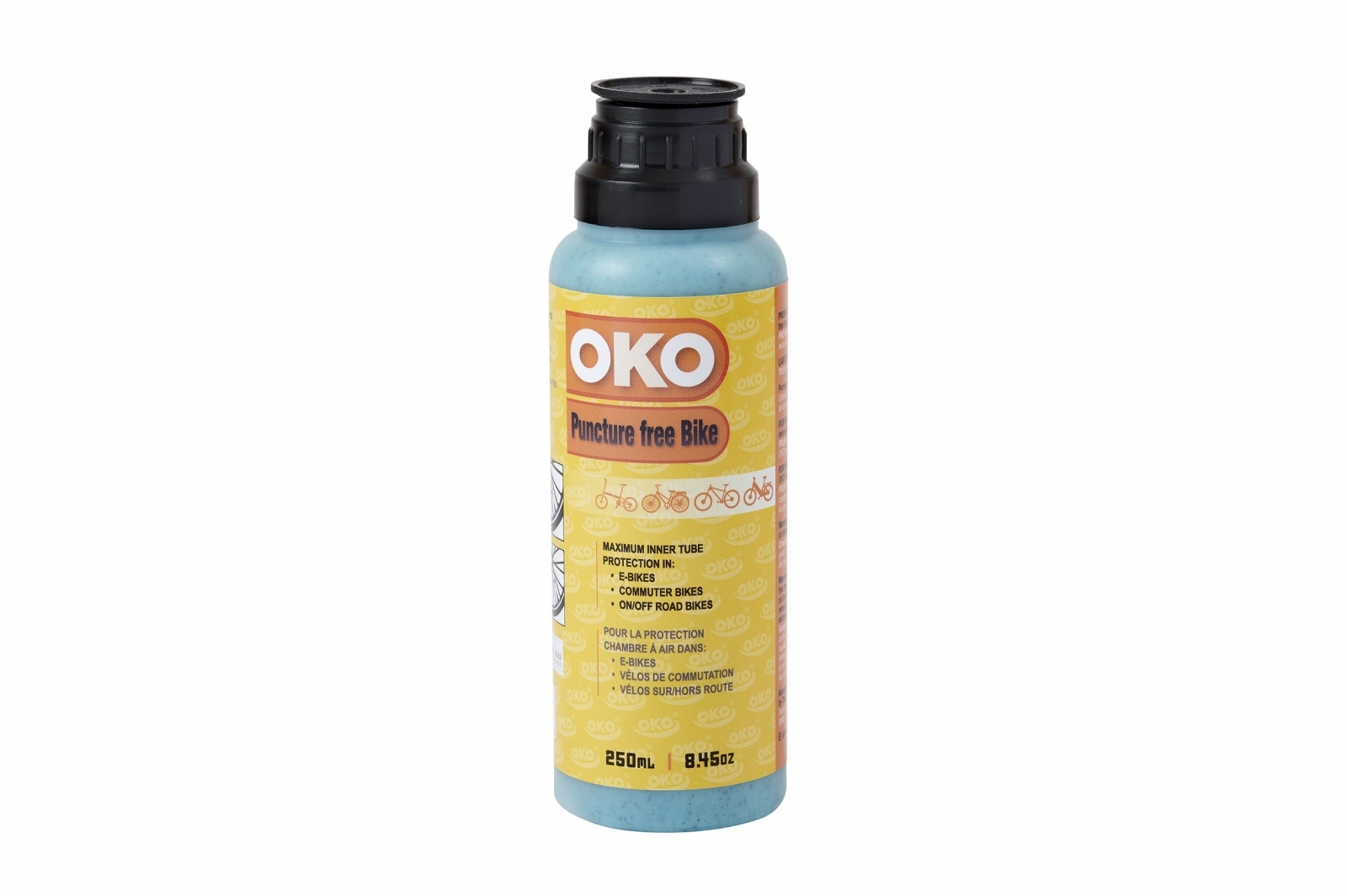 

Антипрокольная жидкость OKO Puncture Free Bike для покрышек с камерами 250ml SEA-010