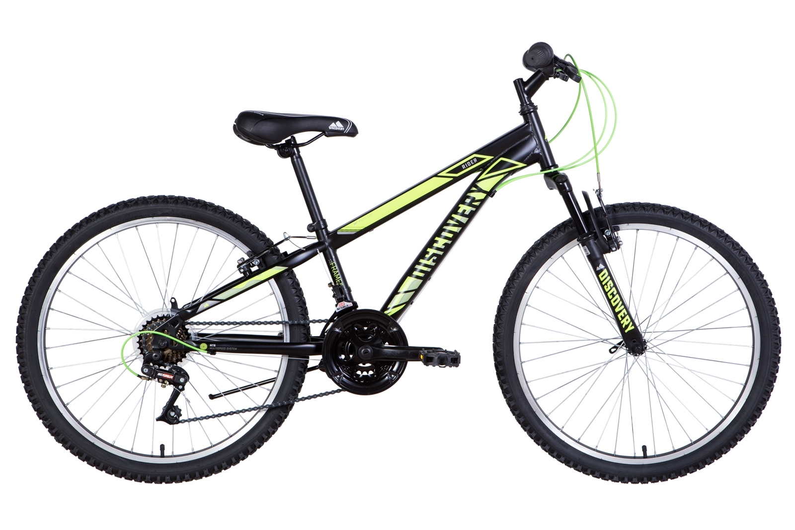 

Велосипед 24" Discovery RIDER 2021 (бирюзовый) Discovery OPS-DIS-24-265