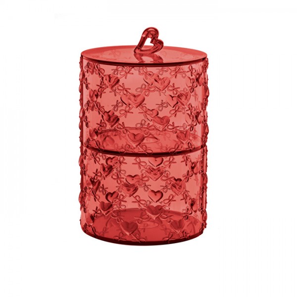 

Конфетница из двух емкостей LOVE RED GUZZINI 11520165