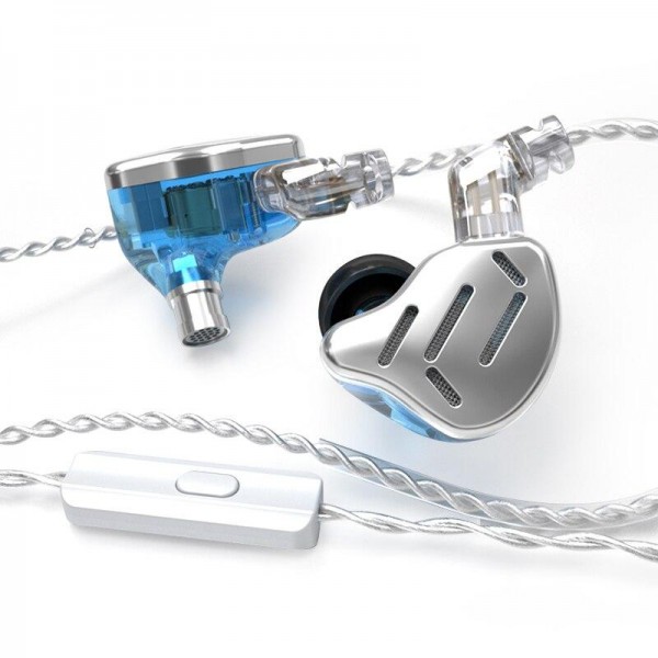 

Наушники KZ ZAX с микрофоном Silver (F00247594)