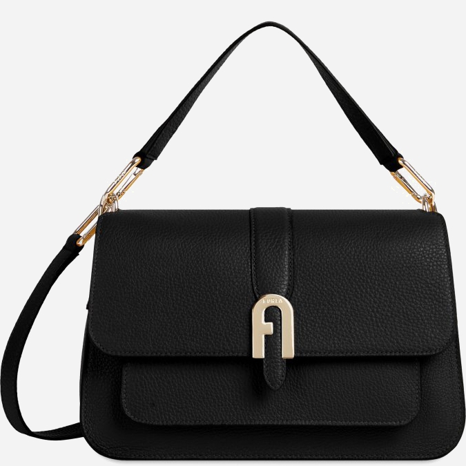 

Женская сумка кожаная Furla WB00093HSF000O60001007 Черная