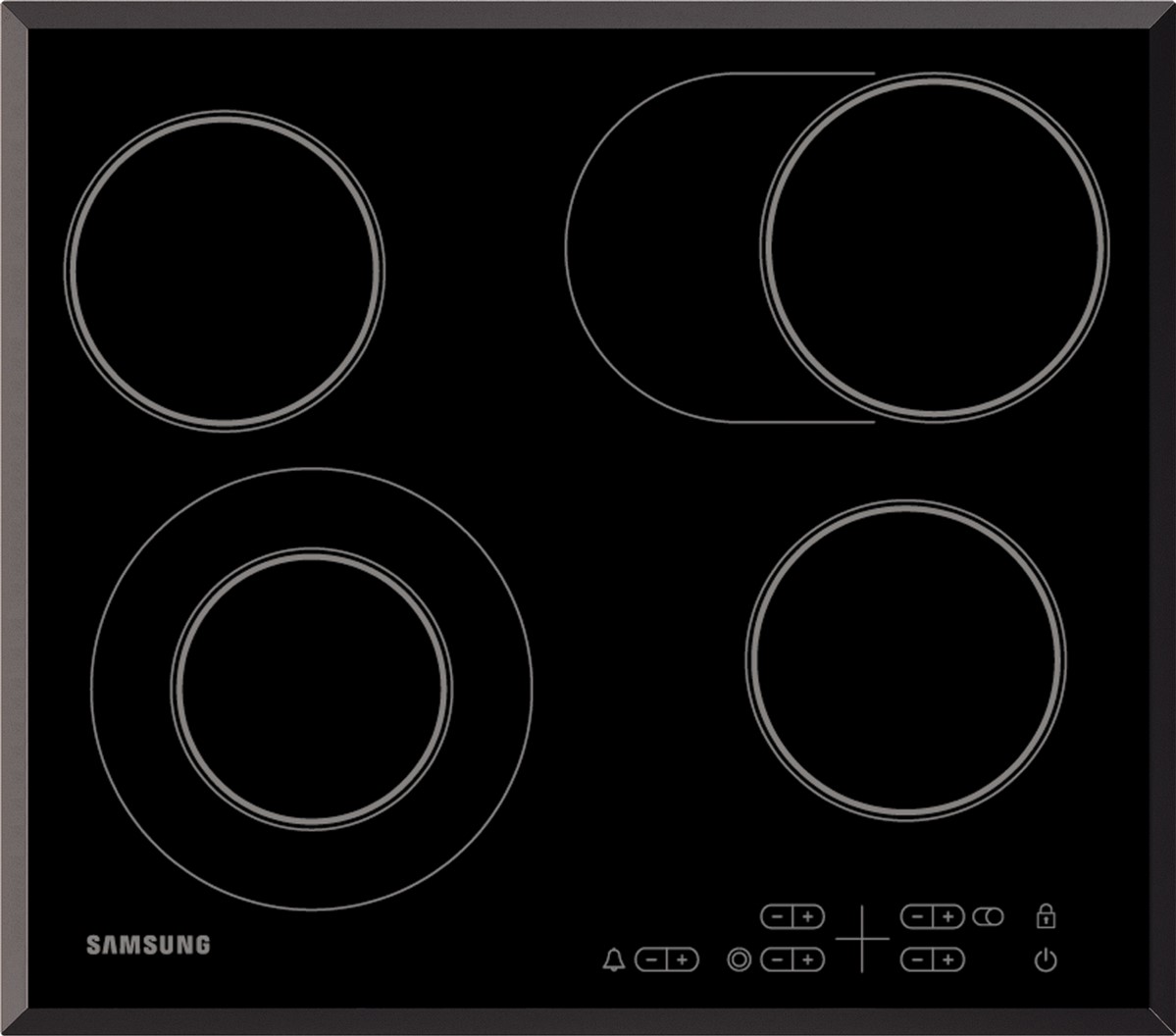 

Варочная поверхность электрическая SAMSUNG NZ64T3516QK/WT
