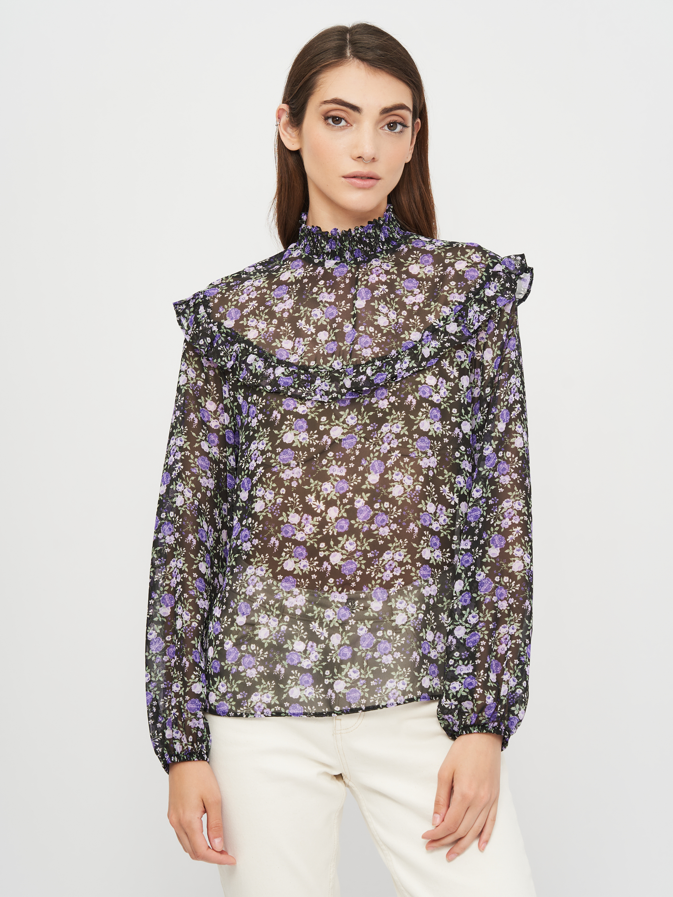

Блузка H&M 2105-8984691  Черная, Блузка H&M 2105-8984691 S Черная