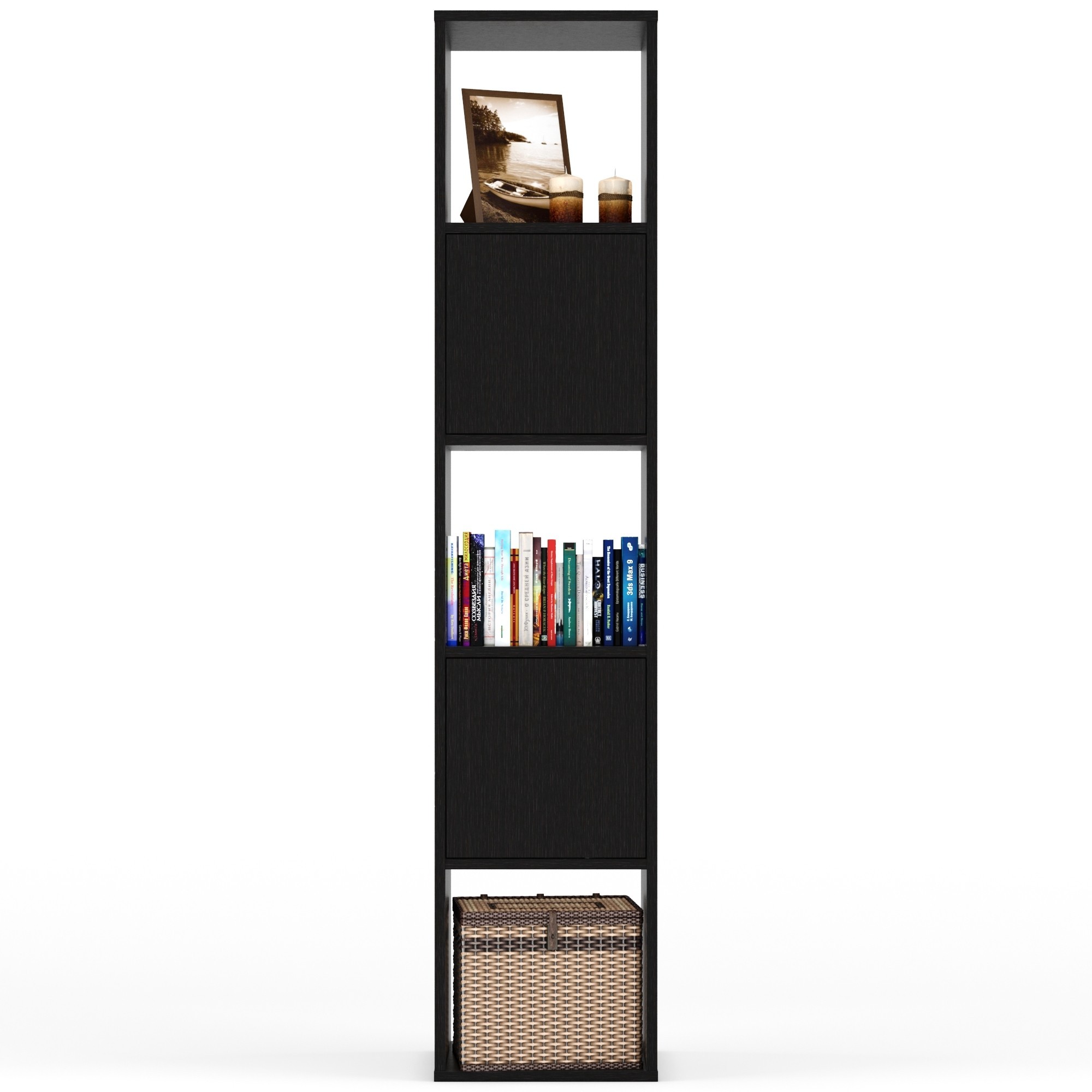 

Этажерка Куб, с дверцами, венге