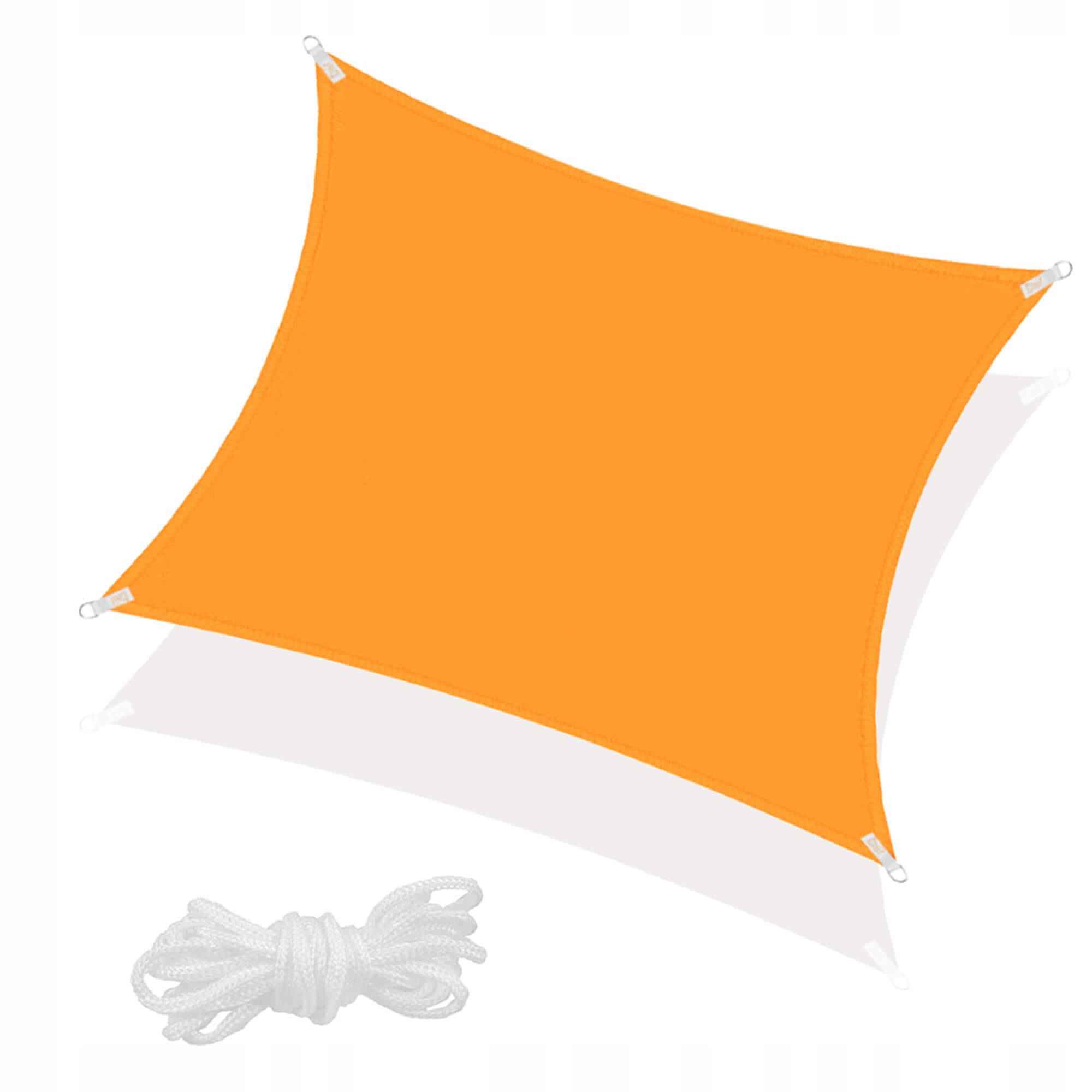 

Тент-парус теневой для дома, сада и туризма Springos 5 x 5 м SN1023 Orange