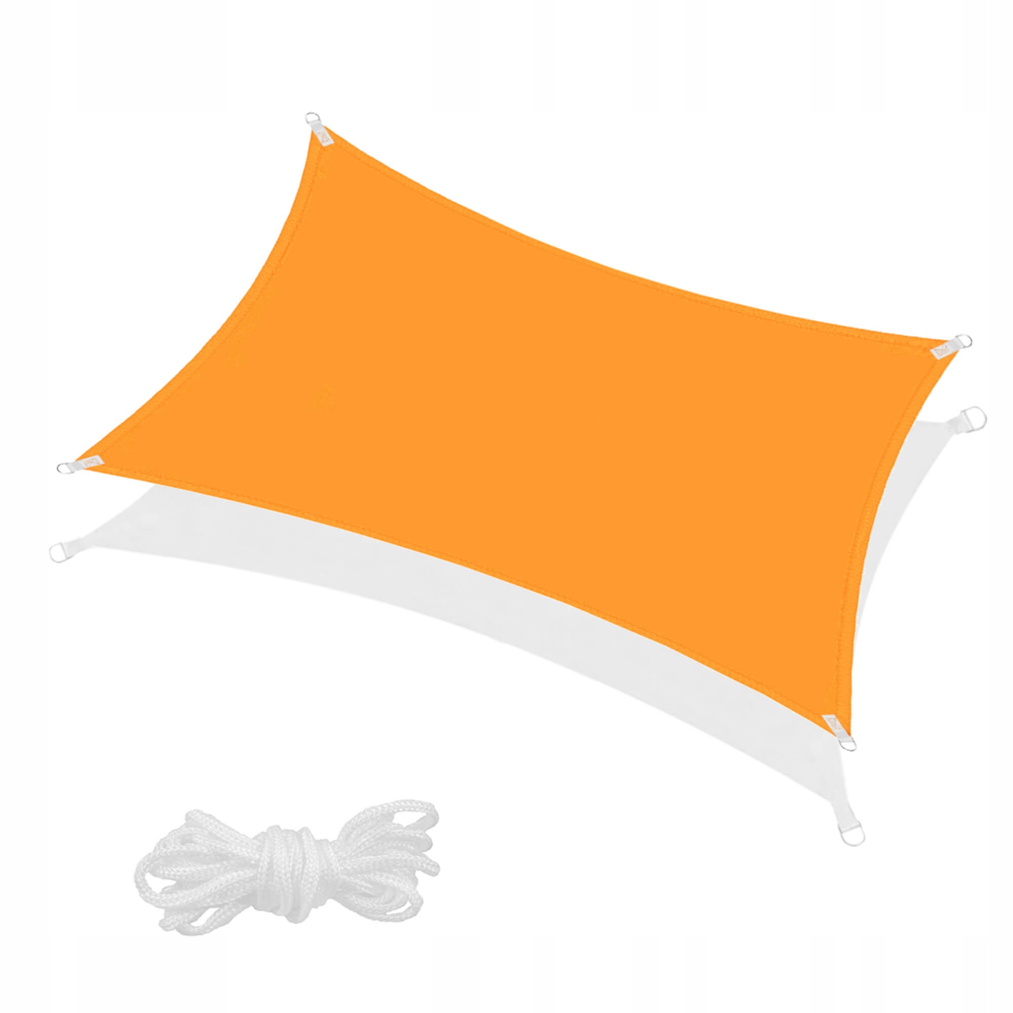 

Тент-парус теневой для дома, сада и туризма Springos 4 x 2 м SN1039 Orange