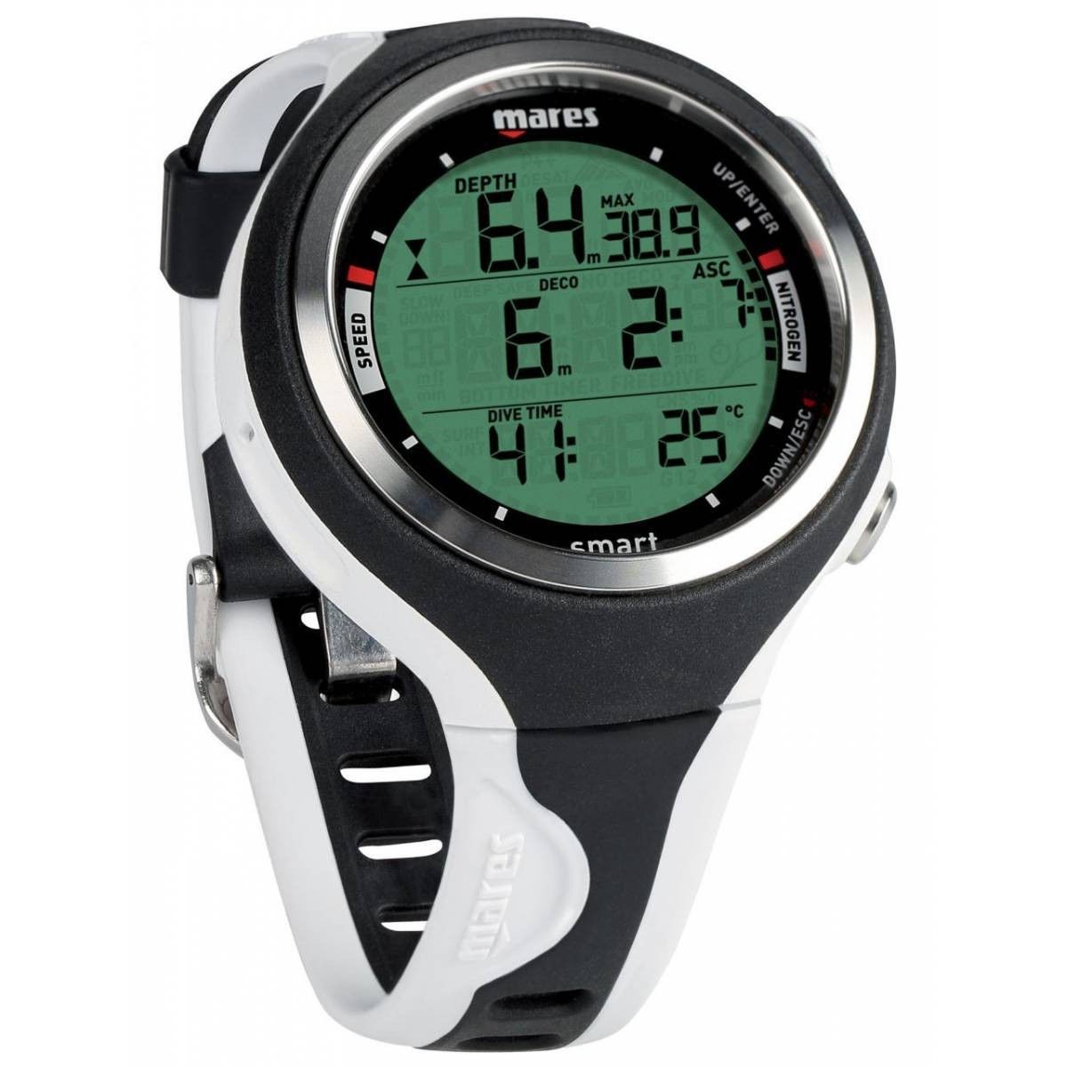 

Декомпрессиметр Mares Smart черно-белый 414129BKWH