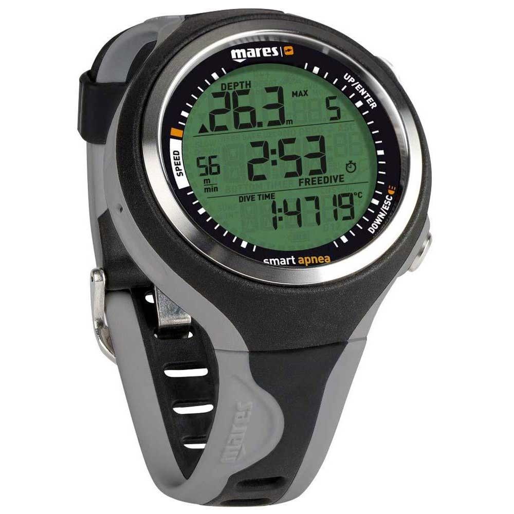 

Компьютер подводный Mares Smart Apnea черно-серый 424153BKGR
