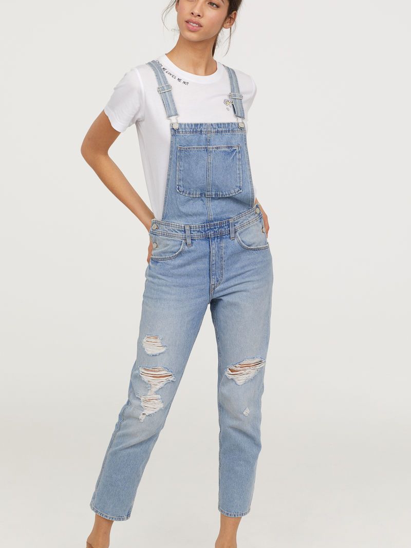 

Полукомбинезон джинсовый H&M 060426019_new 40 Голубой