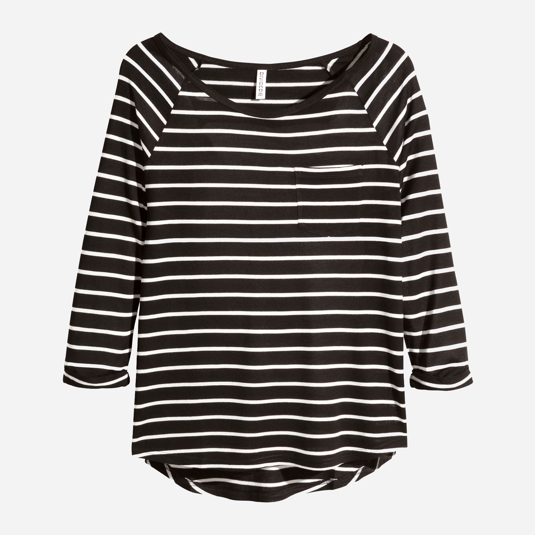 

Лонгслив H&M 060226078 XS Черный