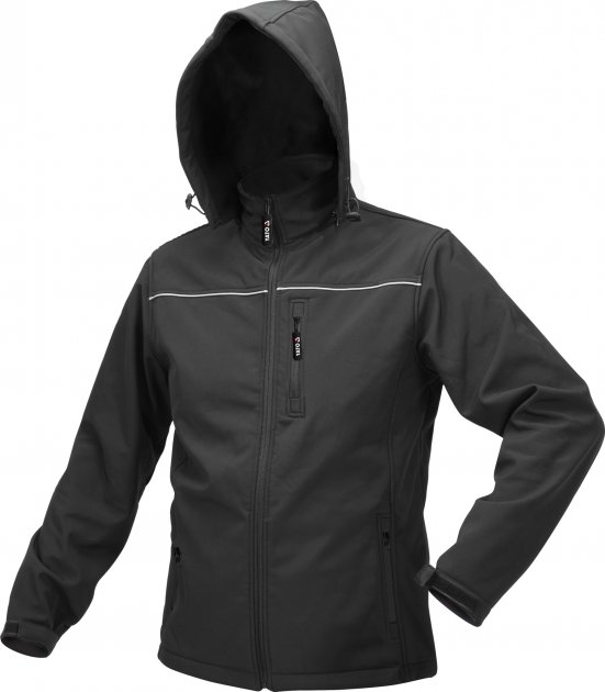 

Куртка YATO рабочая SOFTSHELL черная с капюшоном 2XL YT-79550