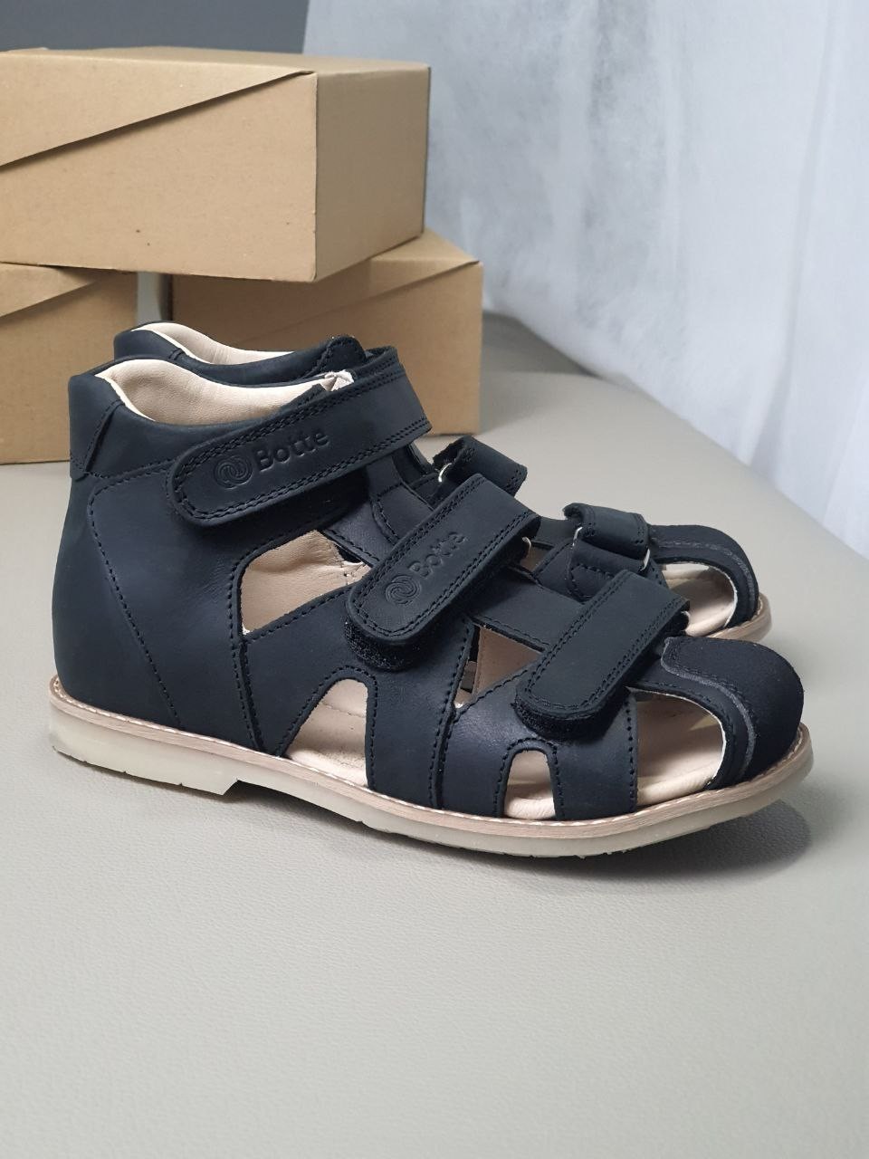 

Oртопедические сандалии Orthobotte 006 34 (23.0см) черные