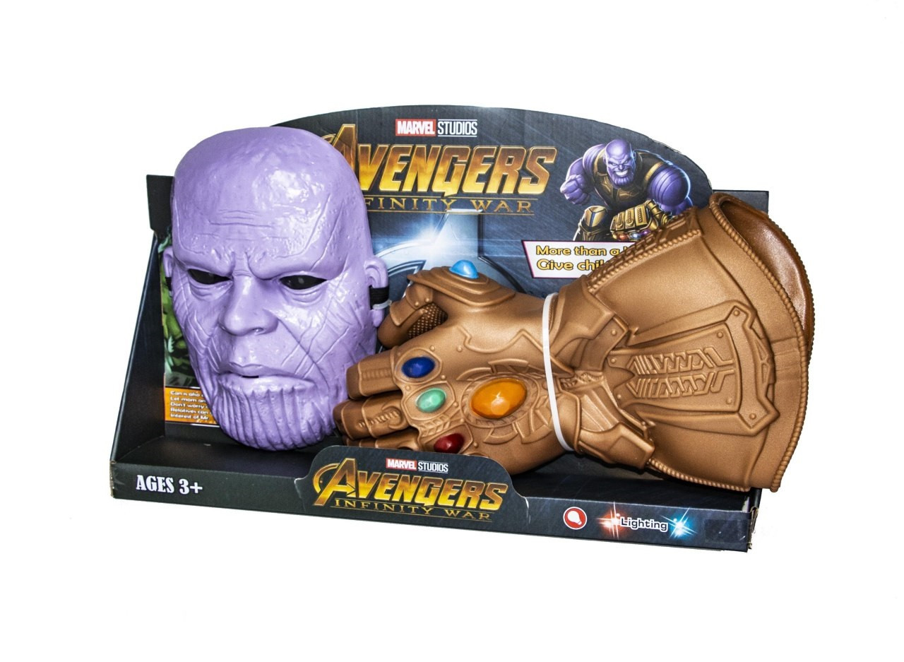 

Игровой Набор "Перчатка Таноса с Маской" (свет и звук), Мстители V-Toy