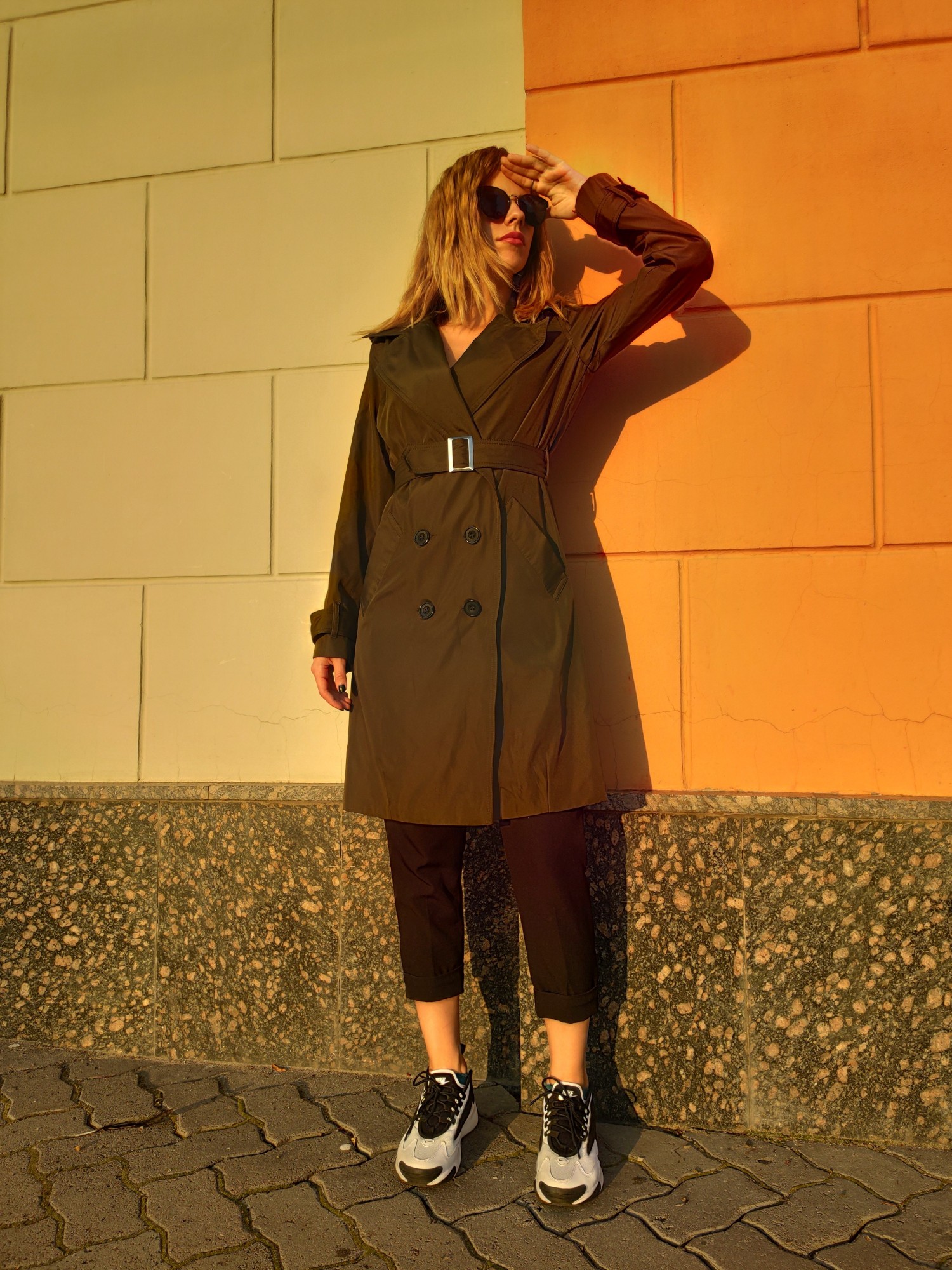 

Тренч Femme Look 1209  хакі, Тренч Femme Look 1209 S хакі