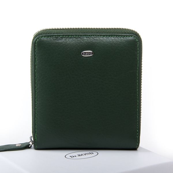 

Женский кожаный кошелек Classik DR. BOND WN-5 green