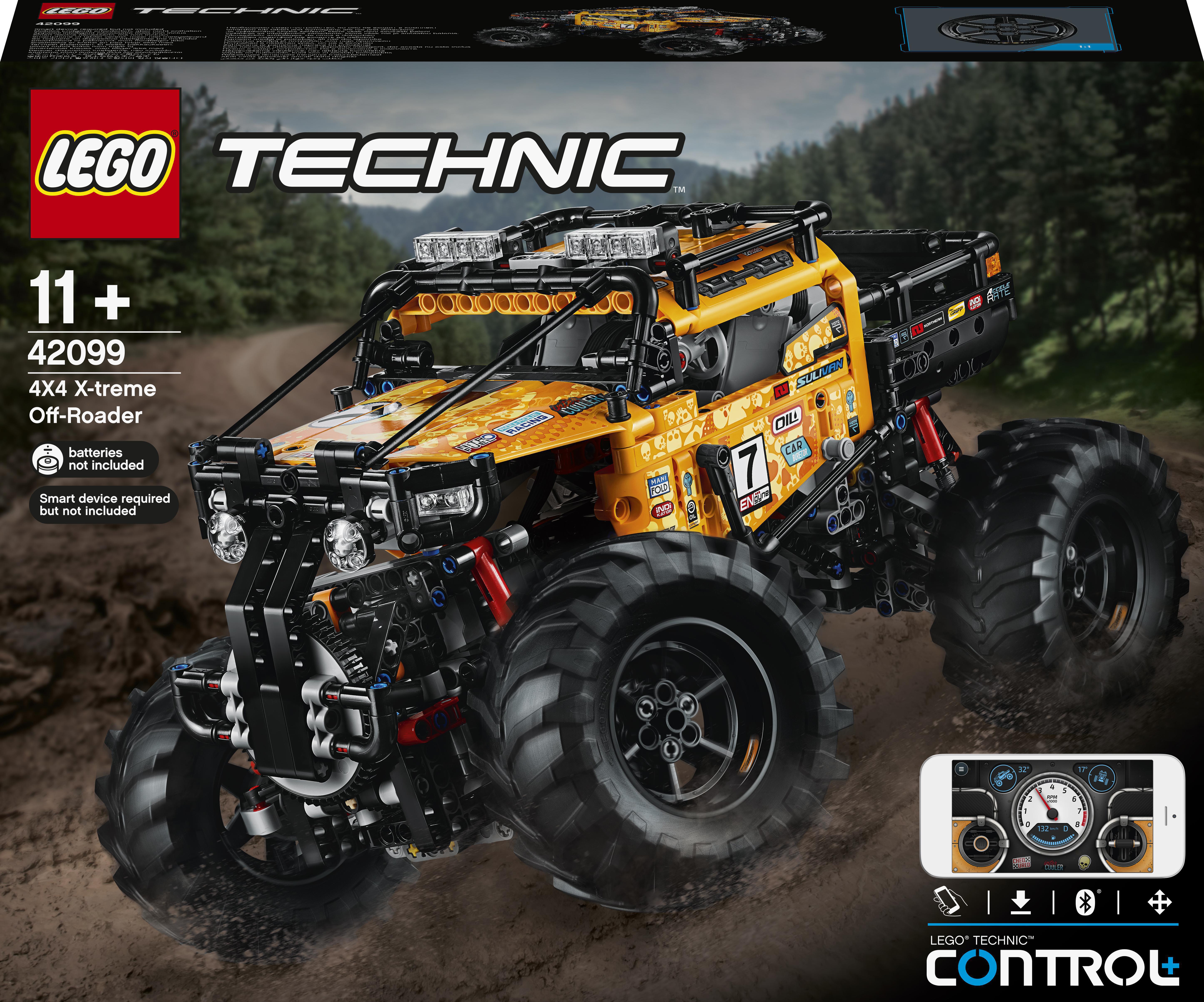 

Конструктор LEGO TECHNIC Экстремальный внедорожник 958 деталей (42099)