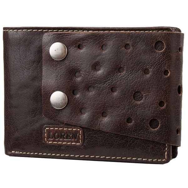 

Кошелек мужской кожаный ALWAYS WILD DNKN905-CL-brown