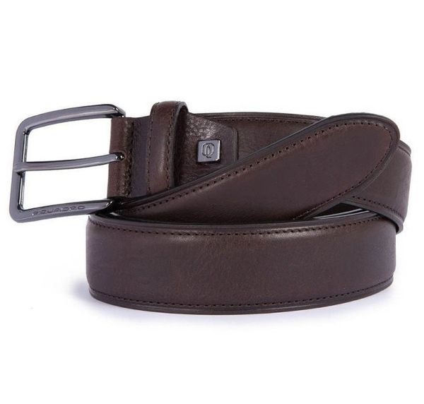 

Кожаный ремень Piquadro BK SQUARE/D.Brown CU4875B3_TM