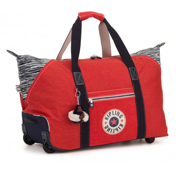 

Дорожная сумка на колесиках Kipling ART ON WHEELS M Active Red Bl (17M) KI3131_17M