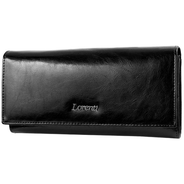 

Кошелек женский кожаный LORENTI DNKL72037-BPR-black