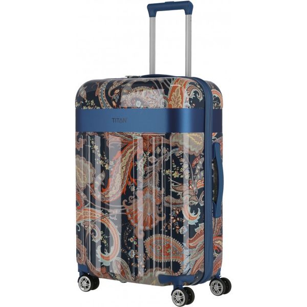 

Чемодан Travelite Spotlight Flash Paisley Blue M Средний Ti831405-20